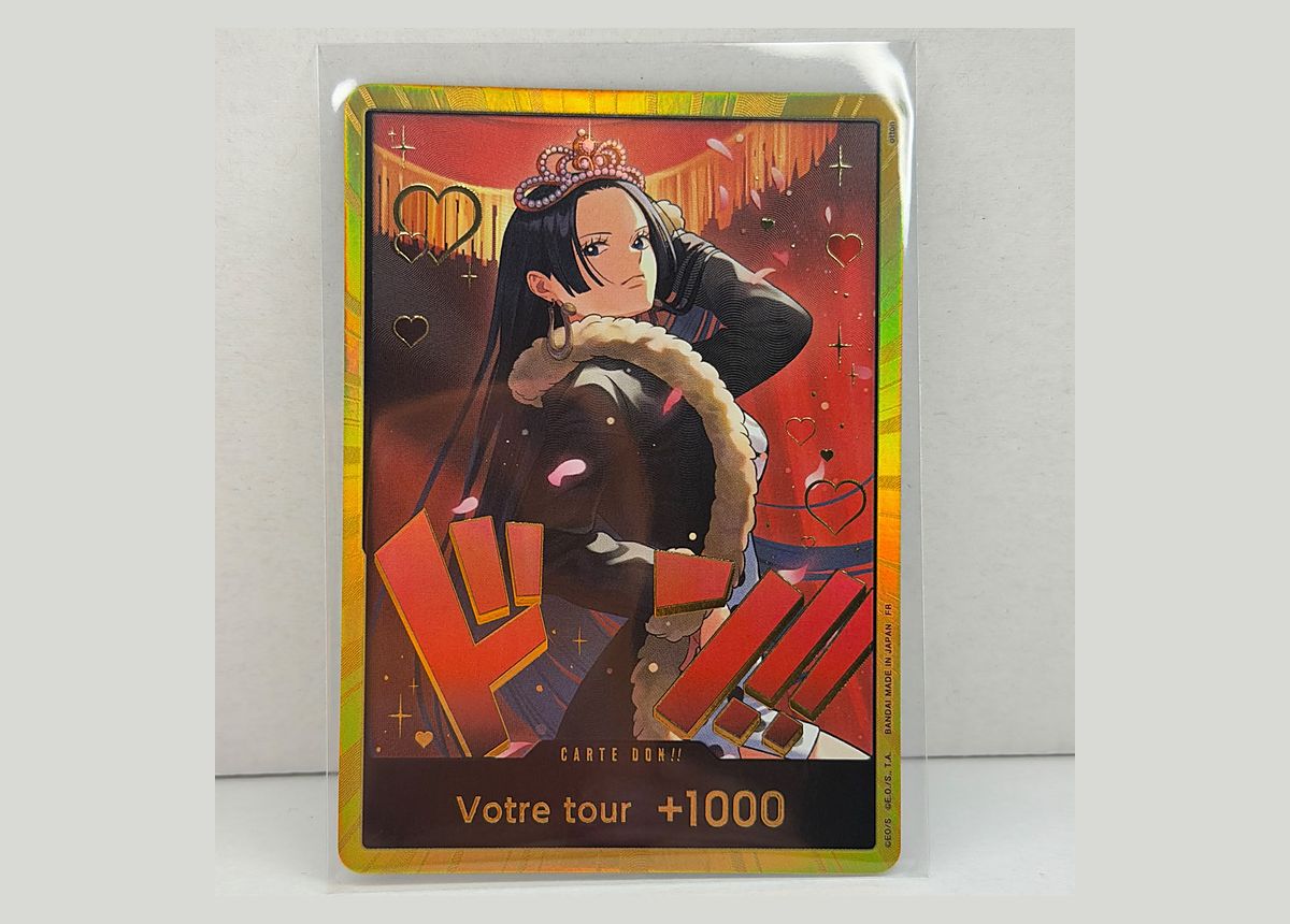Carte DON!! dorée Boa Hancock One Piece Card Game