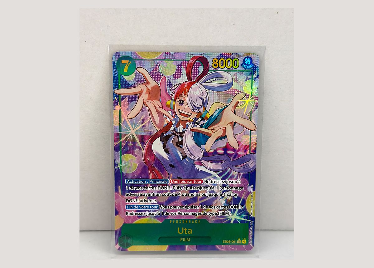 Carte One Piece Uta EB03-061 Secret Rare